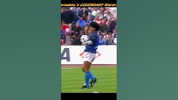 Diego Maradona freestyle ⚽️😱 #tiktok #skills #shorts