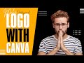 How To Make A Professional LOGO With Canva | Canva Tutorial | Design talk | Logo Design | Part 1 |