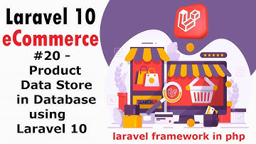 #20 Product Data Store in Database using Laravel | Laravel 10 E-Commerce