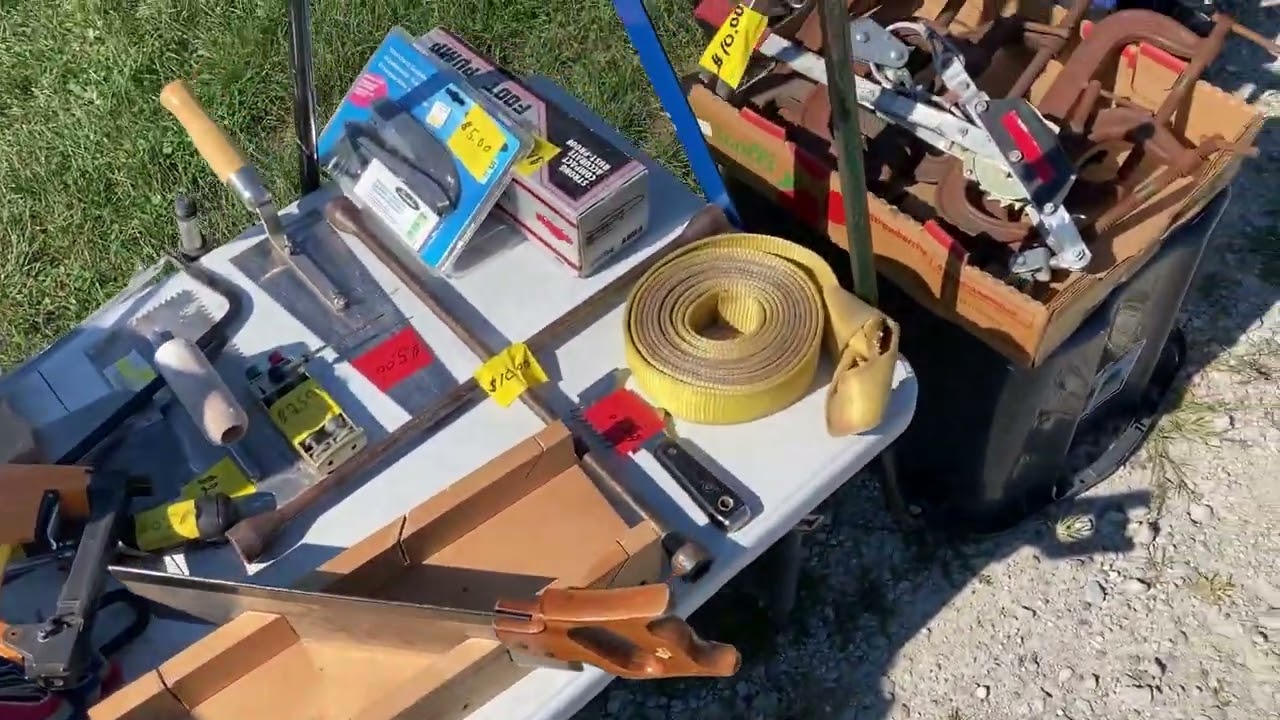 Посещение блошиного рынка