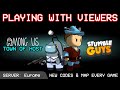 Among Us Town of Host The Other Roles | Stumble Guys | Live Stream PLAYING WITH VIEWERS