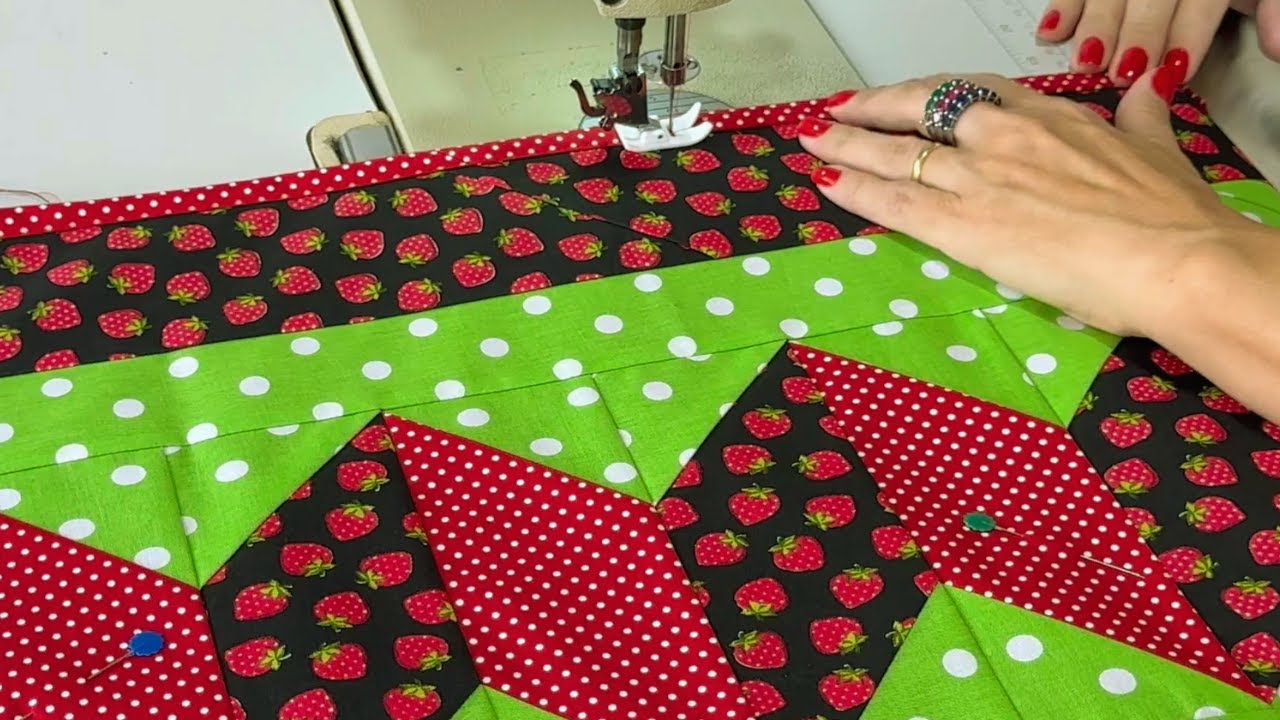 INCRÍVEL como esse Tapete de RETALHOS é FACIL e Lindo 😍