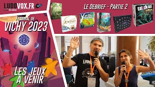 Debrief Festival des jeux de Vichy 2023 - partie 2 : Eat Zem All + Spirit + Forêt Mixte +Kintsugi