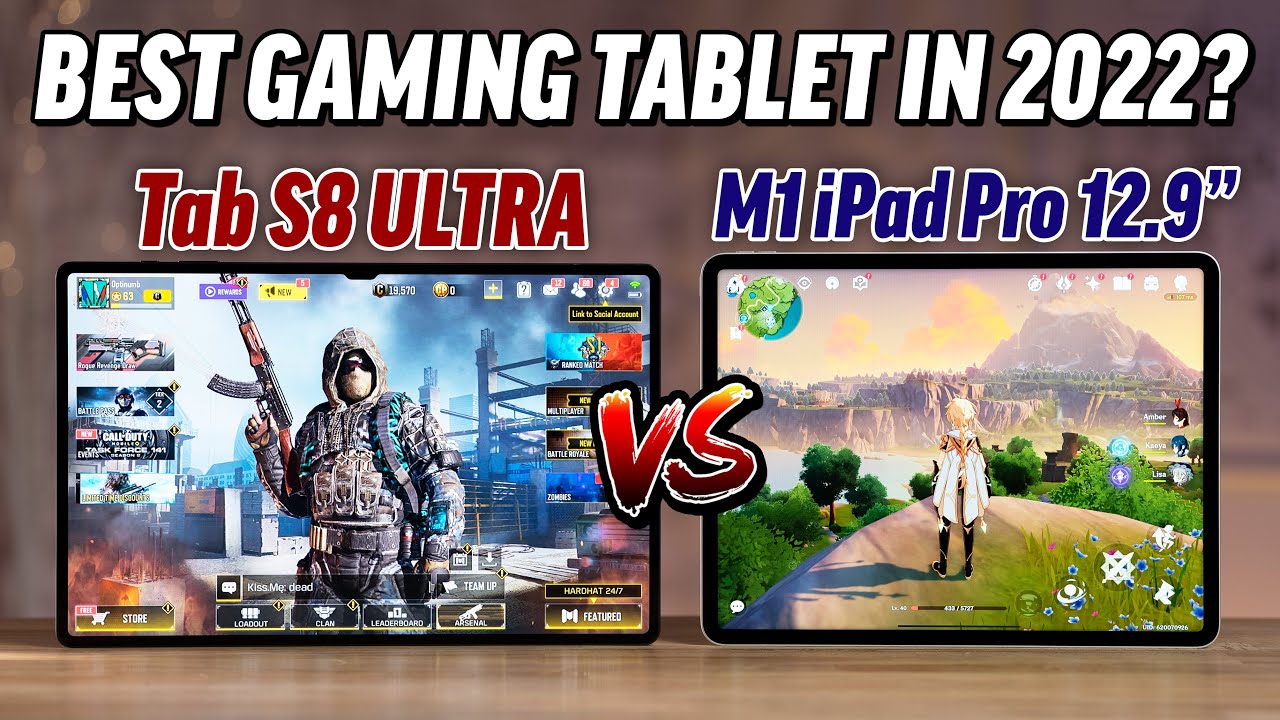 Tab S8 Ultra vs M1 iPad Pro - ULTIMATE Gaming FPS TEST! - YouTube