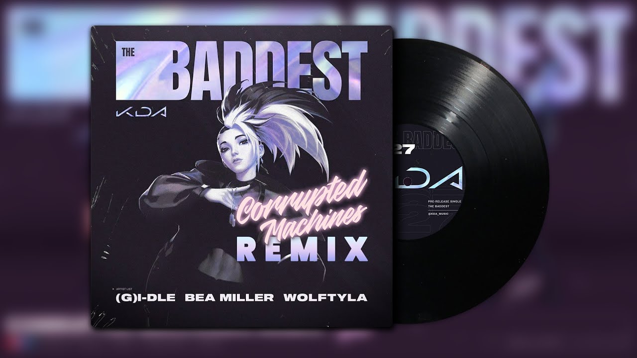 K/DA – THE BADDEST (Corrupted Machines Remix) | League of Legends | Synthwave 80s