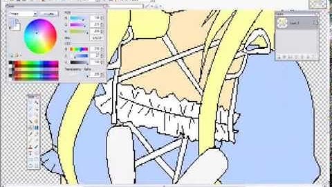 Speed Painting on Paint.net (3:45am)