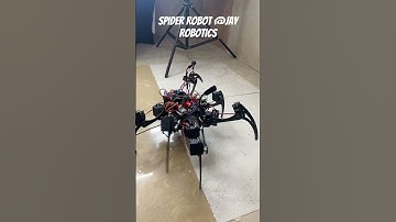 Spider Robot in action!!! Watch out #robots #robot #arduino #raspberrypi