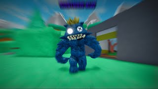 Roblox Hungry Rainbowfriends Nightmare Blue