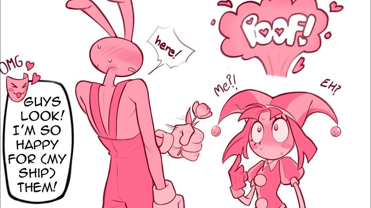 Jax Propose Pomni ️Jax X Pomni! The Amazing Digital Circus Comic Dub ...