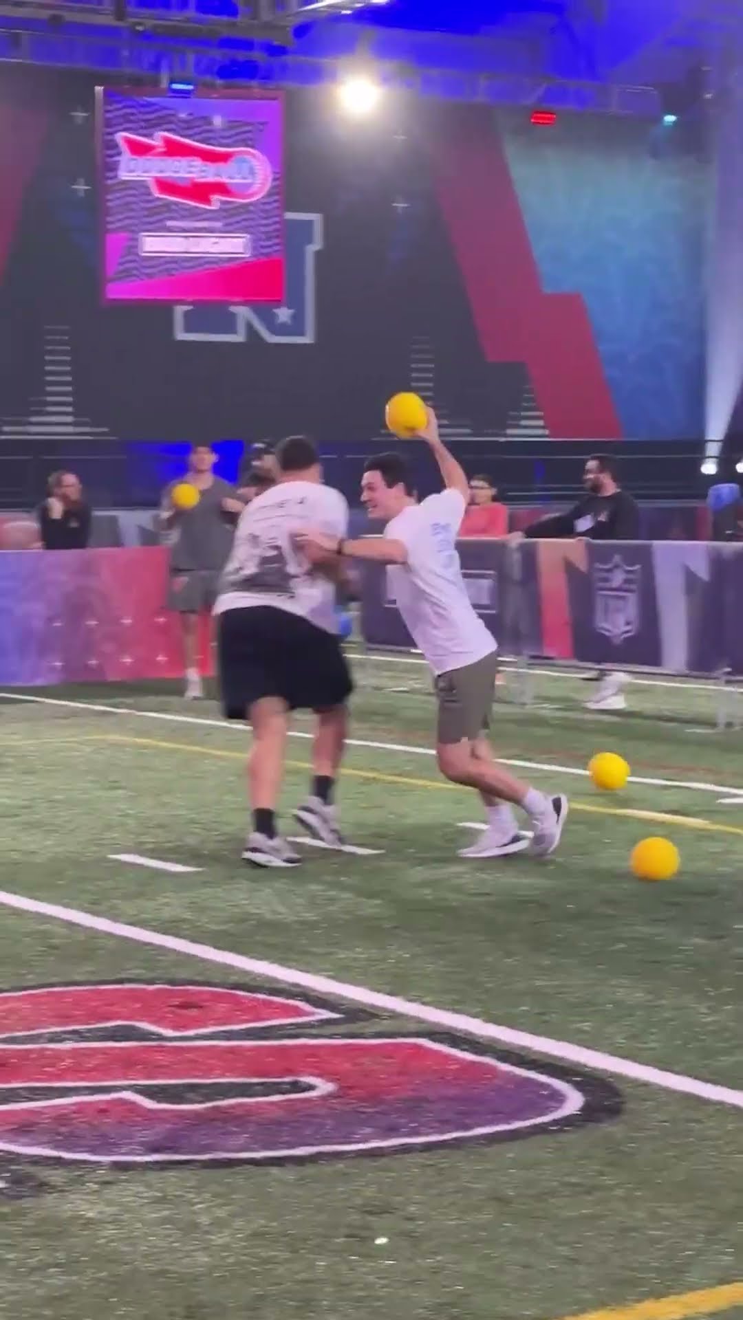Pro Bowl Games creator dodgeball!! @Hulett_Brothers