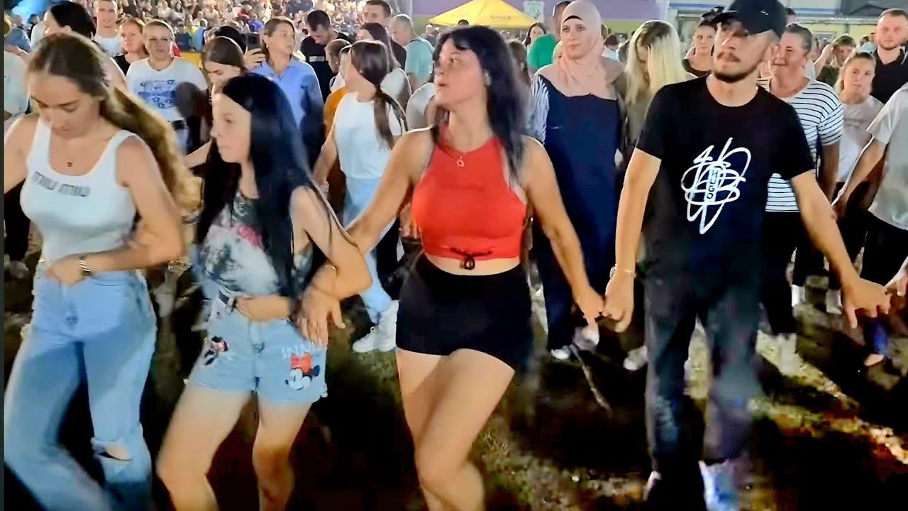 🔴 Cure i momci prave lom u kolu - Kaćuni kod Busovače - Bosanski teferič