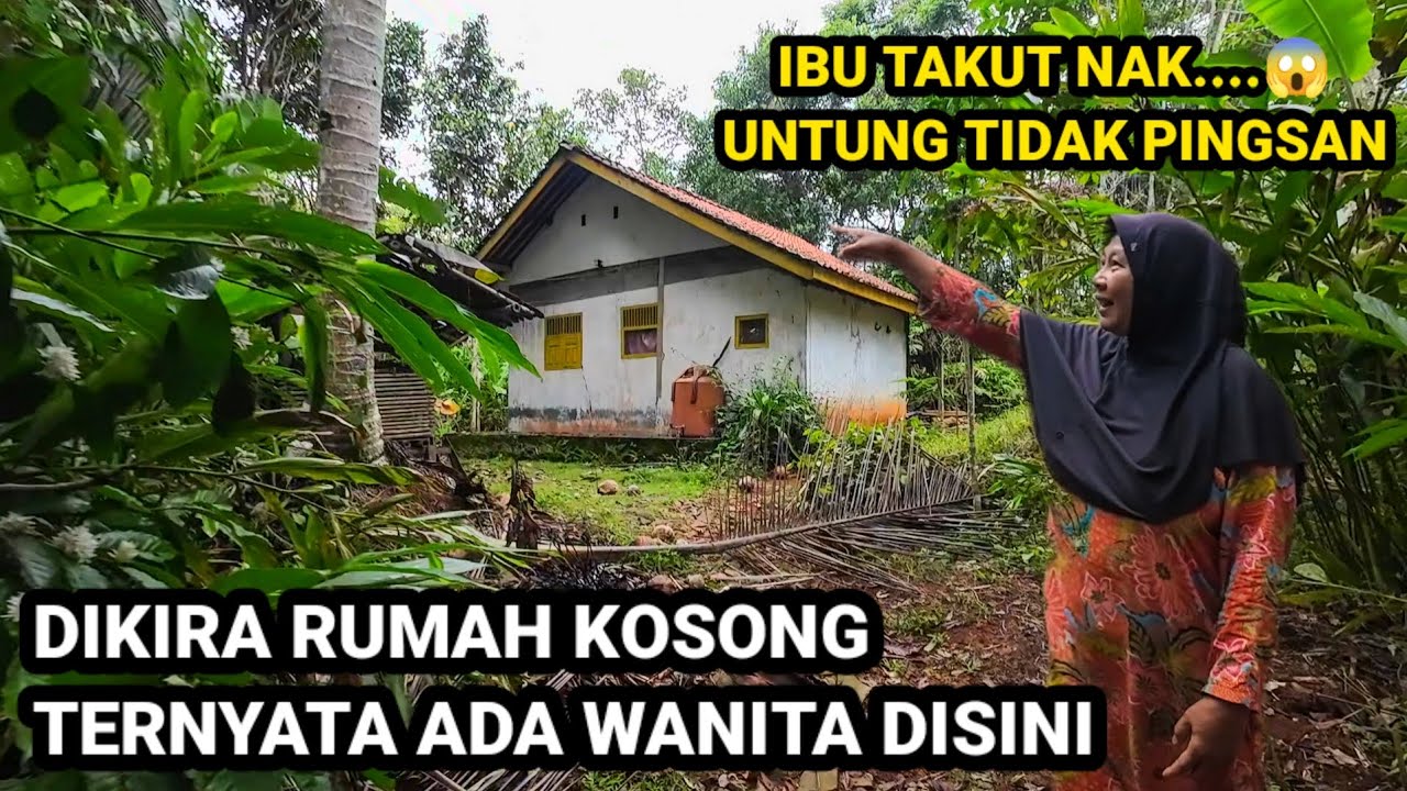 SATU KELUARGA TERPENCIL TINGGAL DI DALAM HUTAN ANGKER