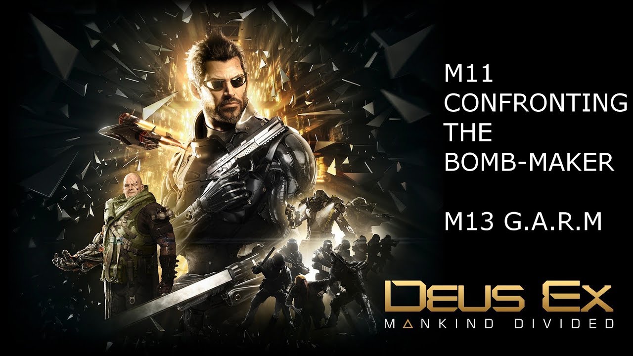 square enix music Deus Ex Mankind Divided Walkthrough Part 25 PC (NO COMMENTARY)