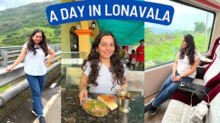 Mumbai to Lonavala in a VISTADOME Coach Train | Favorite Lonavala FOOD places screenshot 3