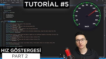 Unity Tutorial #5 | Hız Göstergesi - Hız Tespiti ve Sınırlama | Unity Dersleri