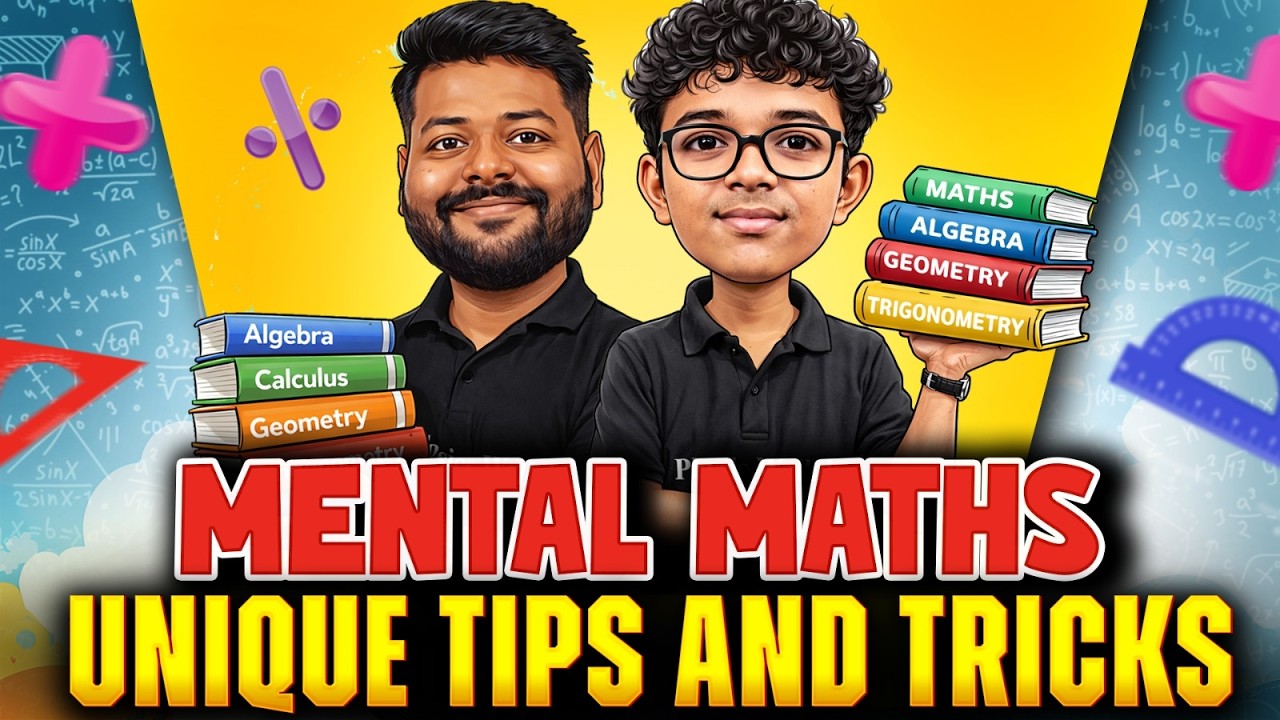 Mental Math | Unique Tips & Tricks. | Fun math tricks & shortcuts - YouTube