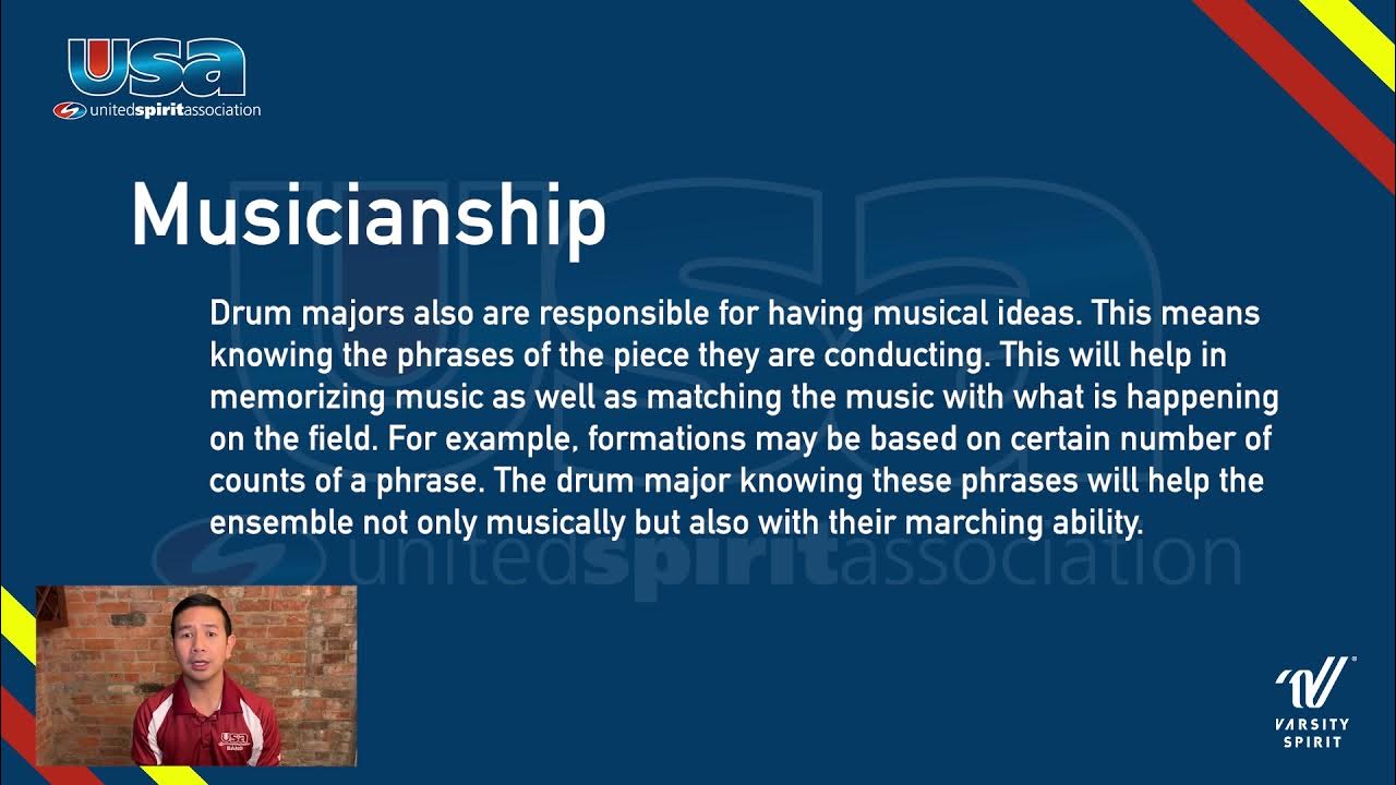 Role of Conducting Drum Major YouTube