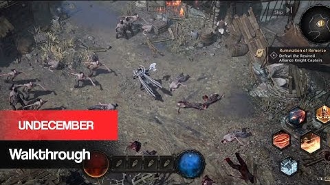 UNDECEMBER Gameplay Walkthrough Part1|[No Commentry]