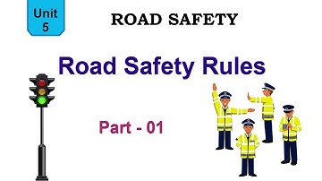 Road Safety  I Rules (Part 1)  I ( Unit 05 ) I Grade 3 I SNC I English I PEN Academy