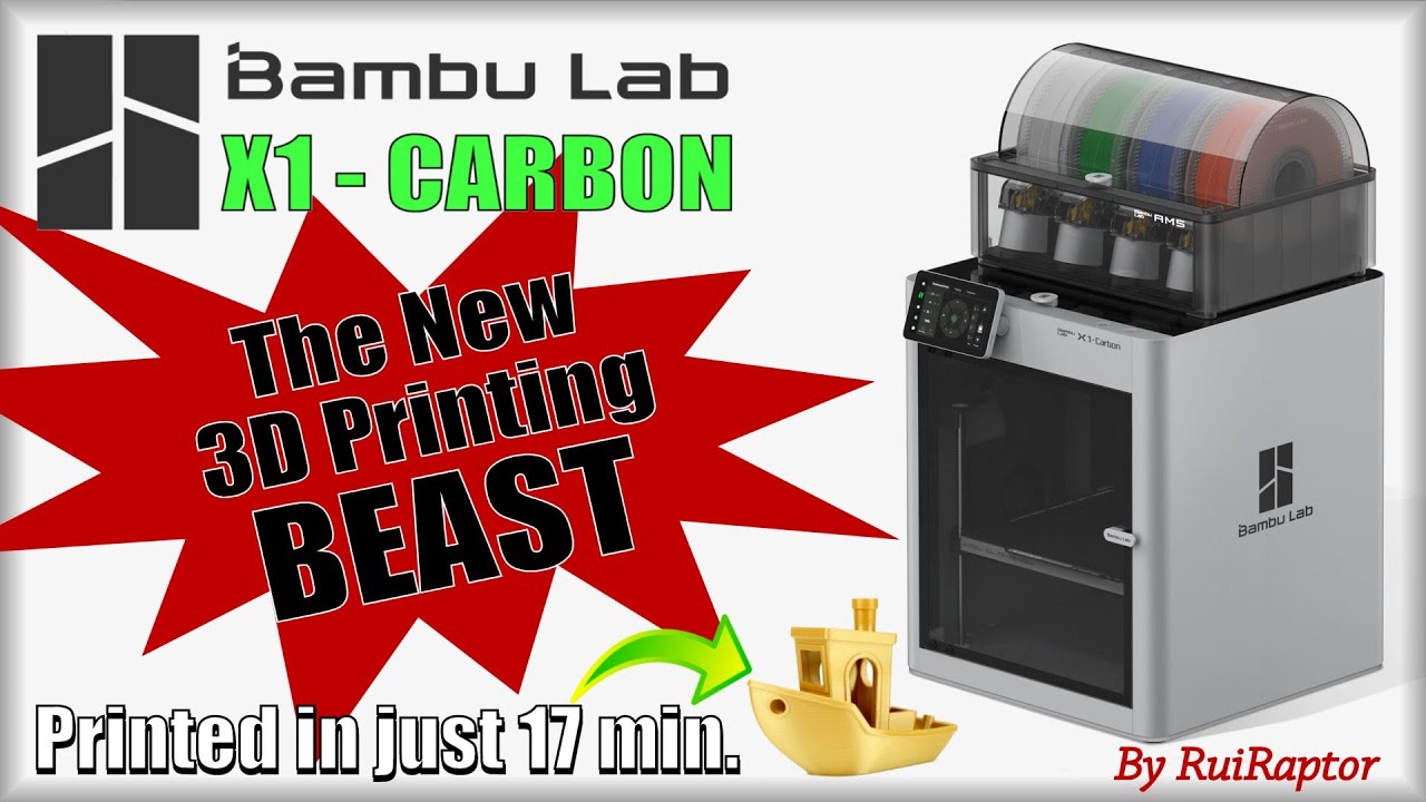 The One to Beat: Bambu Lab X1-Carbon 3D Printer Review 