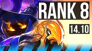 VEIGAR vs AZIR (MID) | Rank 8, 8/3/13 | KR Challenger | 14.10