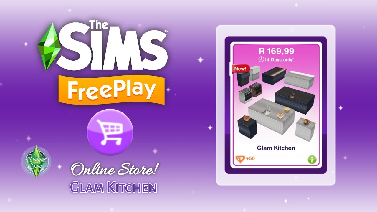 The Sims Freeplay, Glam Kitchen Pack