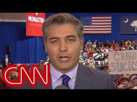 CNN's Jim Acosta heckled at Trump rally in South Carolina