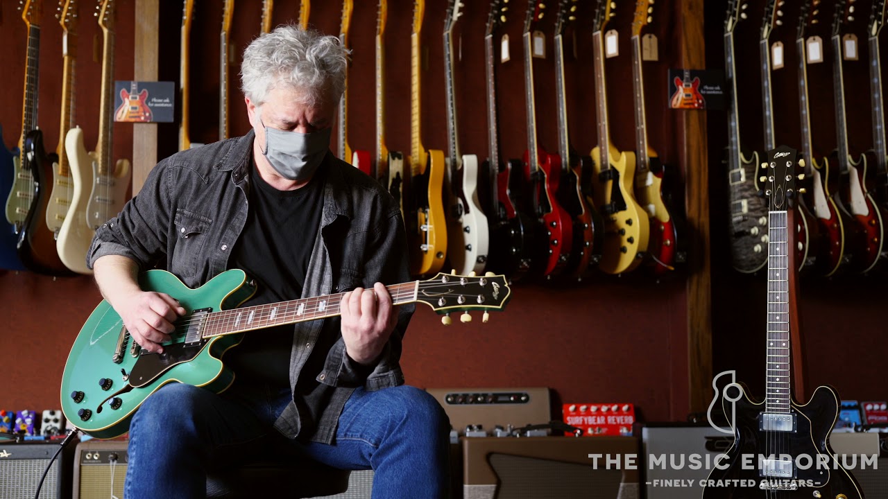 Collings I-35LC Deluxe Sherwood Green at The Music Emporium