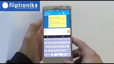 Samsung Galaxy Note 4: How to Insert Smiley Icons / Symbols into a Text Message - Fliptroniks.com