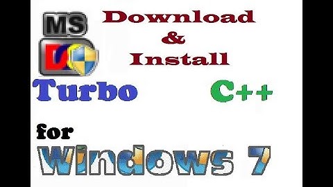 Turbo C++ for Windows 7 Free Download and Install - Lunar Computer College