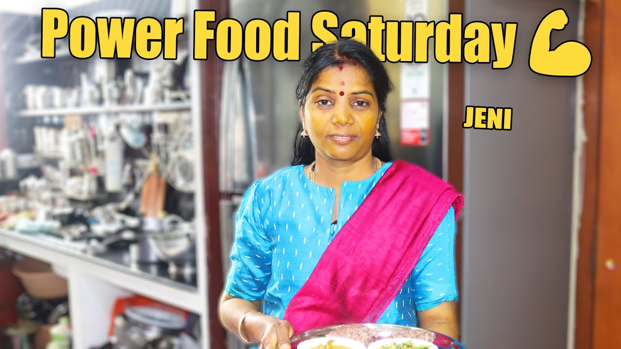 சனிக்கிழமை செம பவர் புல் சாப்பாடு 💪🍽️Super Powerful Saturday Meal 💪🍽️JENI