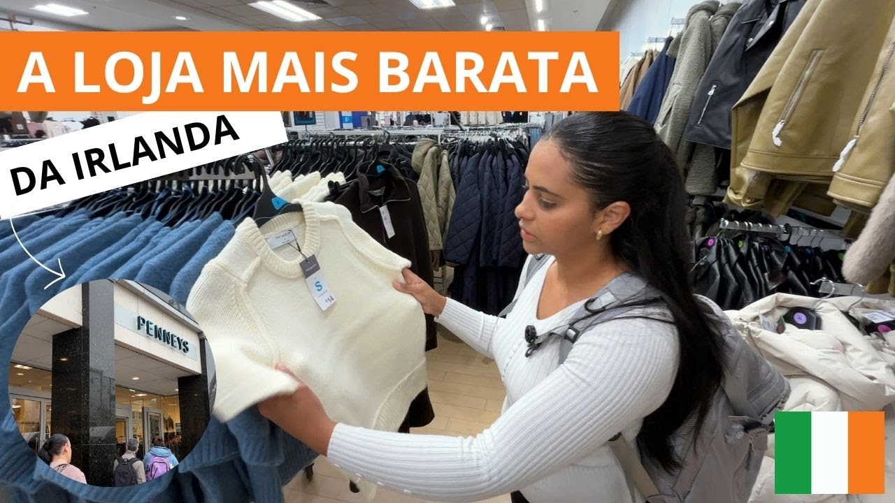 A LOJA DE ROUPAS MAIS BARATA NA IRLANDA? PENNEYS/PRIMARK