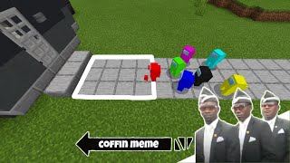 Coffin Meme "Among Us" Traps Edition - Minecraft