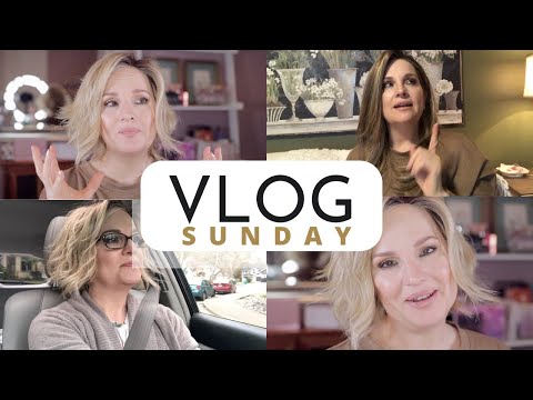 Sunday VLOG / GRWM / My Weight Loss / TESTING WIG Restorative Products / OVER 50 BEAUTY