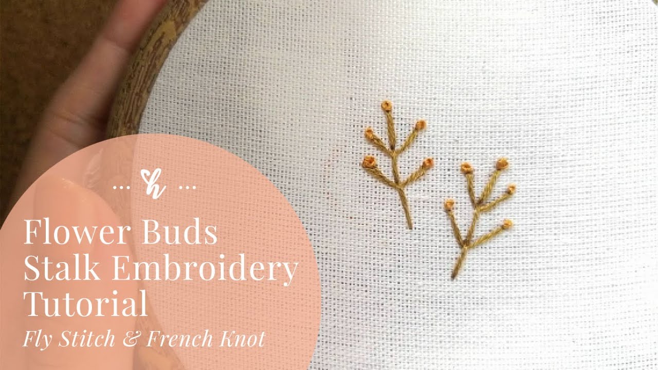 French Wire Hand Embroidery Tutorial for Beginners