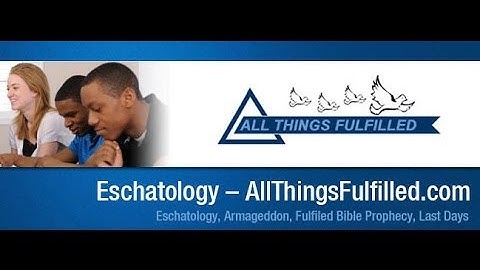 Introduction to FULFILLED Bible PROPHECY