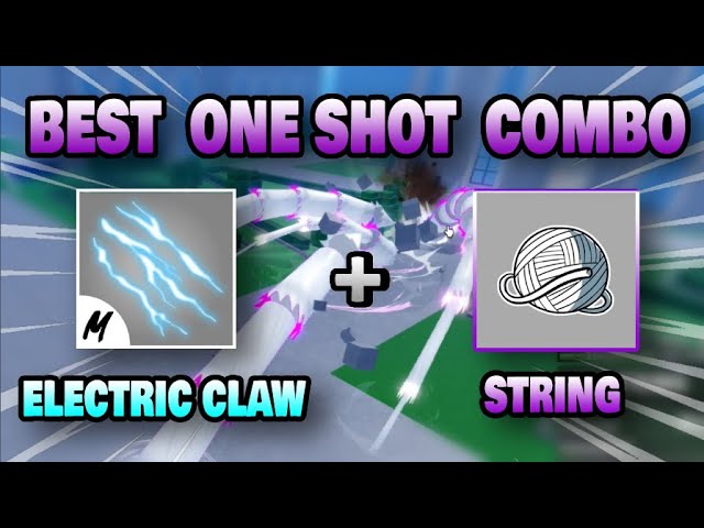 Shadow + Electric Claw One shot combo], Blox Fruits