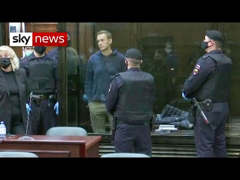 Putin critic Alexei Navalny receives jail sentence