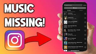 How to fix instagram music not showing all songs