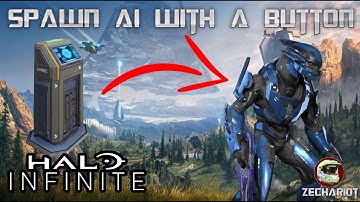 Spawn AI With A Button | Halo Infinite Basic Forge Tutorial