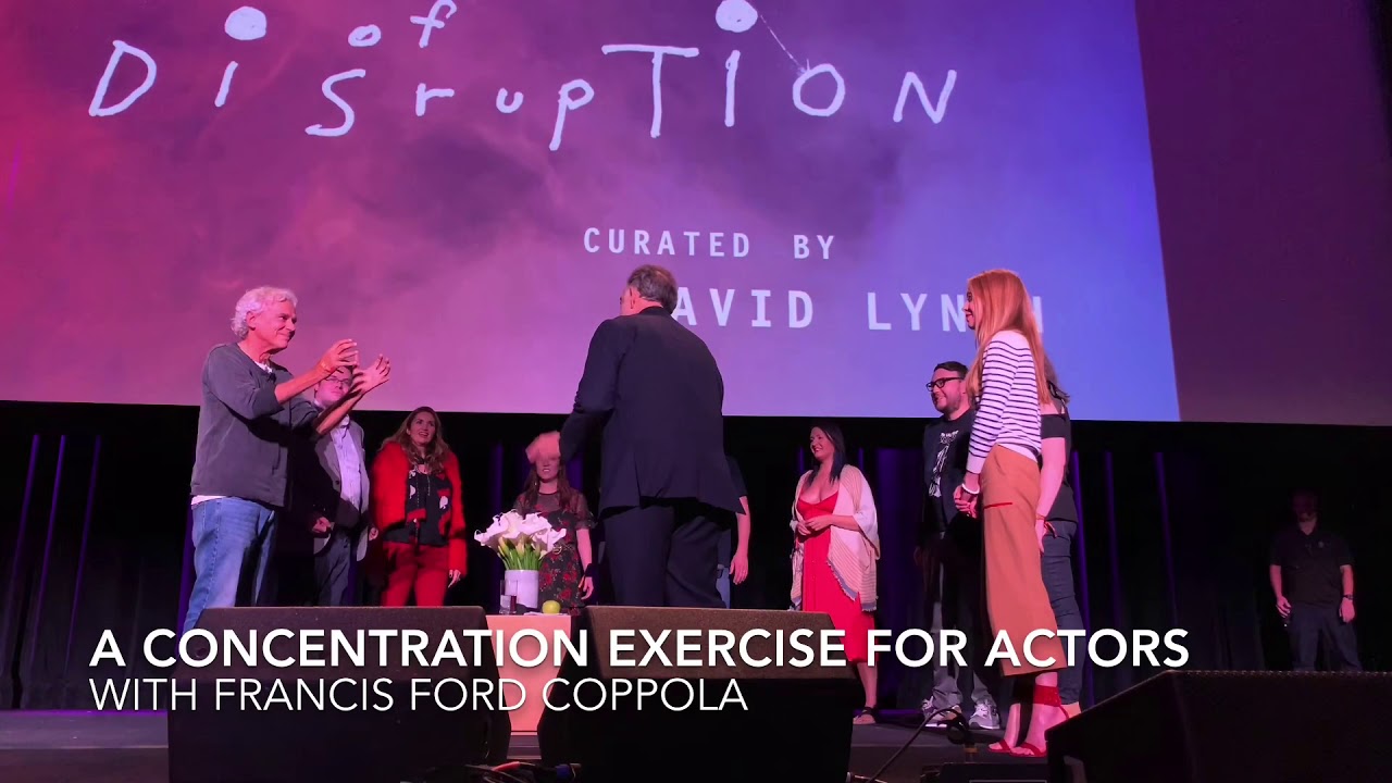 Francis Ford Coppola at David Lynch’s Festival of Disruption LA 2018