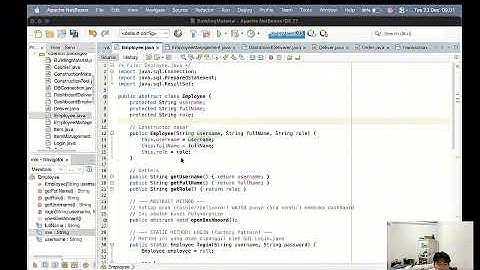 BUILDING MATERIAL OOP (NETBEANS) 
