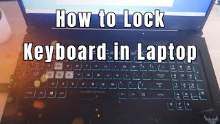 How to unlock keyboard on PC, Laptop? How to disable laptop keyboard on Windows 10 laptop