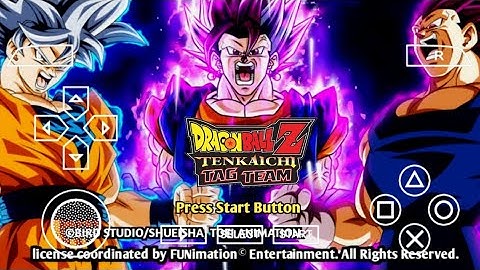 { New Dbz ttt Mod } Dragon Ball Z Tenkaichi Tag Team Mod V.1 PPSSPP ISO | Tvio Gaming