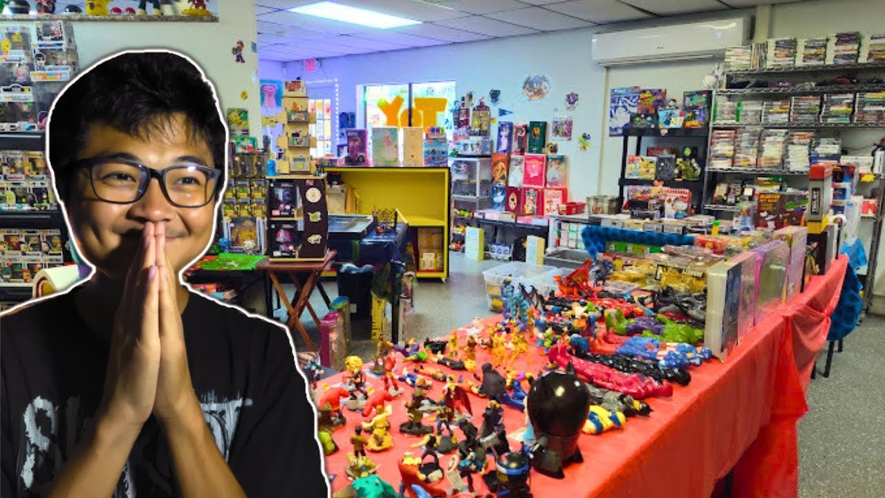 I Visited a Retro Video Game and Entertainment Store... - YouTube