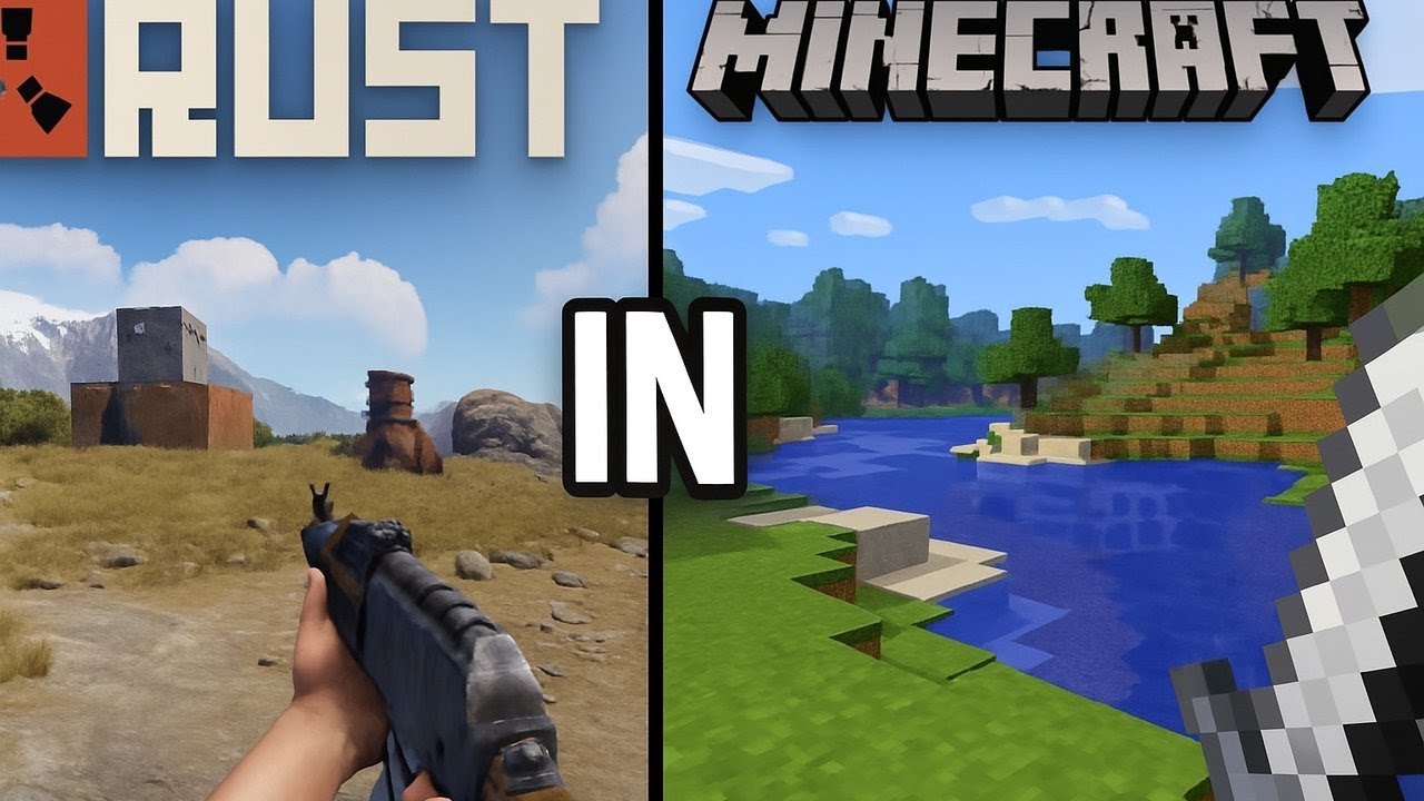 I Played Rust in Minecraft?? - YouTube