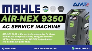 HOW TO USE AC SERVICE MACHINE MAHLE Air-Nex 9350