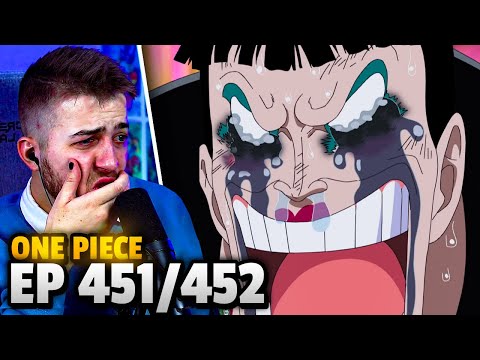 BON CLAYS SACRIFICE😭One Piece Episode 451 & 452 REACTION + REVIEW