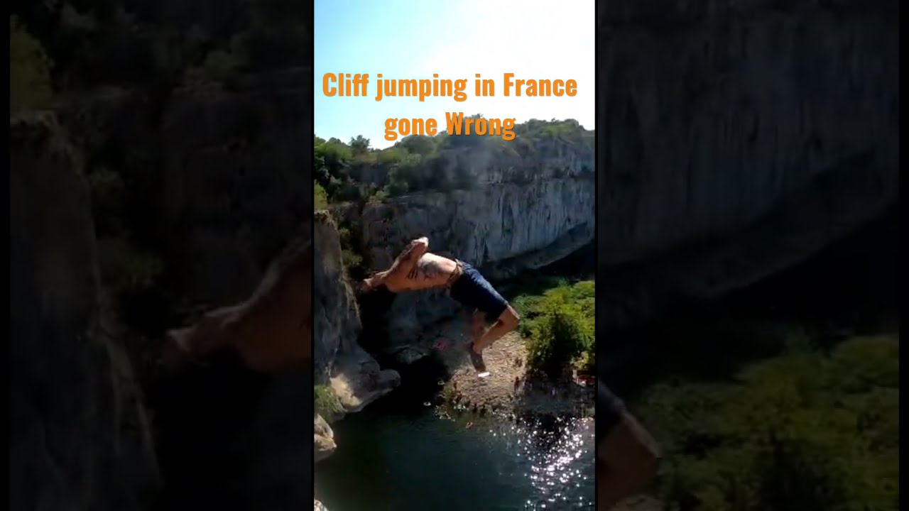 Cliff Jump FAIL French Paramedics Called Out 