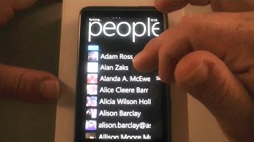 HTC HD7 Initial Setup